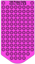 SeedSmart Medium 100 Pulse Cell Insert - 12.5 x 12.5 x 6.8 - Magenta