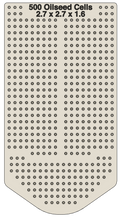 SeedSmart Medium 500 Cell Oilseed Insert - 2.7 x 2.x7 x 1.6 - White