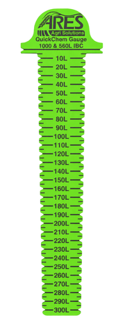 1000 and 560L IBC QuickChem Gauge - 300L