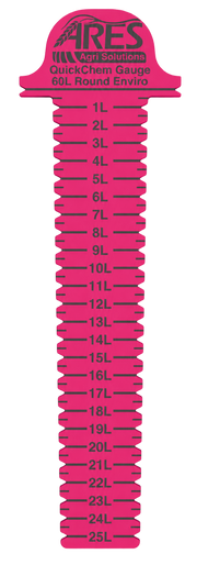 60L Round Enviro QuickChem Gauge - 25L