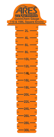100 & 110L Square Enviro QuickChem Gauge - 30L